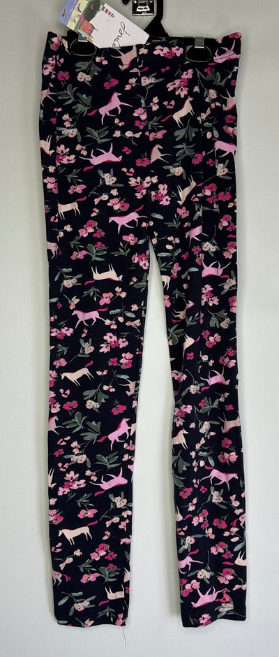 Joules Leggings NWT, Navy, size 9-10