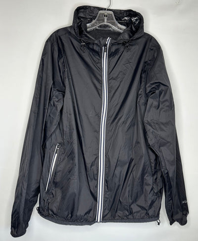 Eddie Bauer Rain Coat, Black, size Large