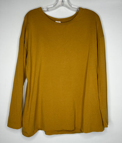 Jax+Lennon L/S Top, Mustard, size L