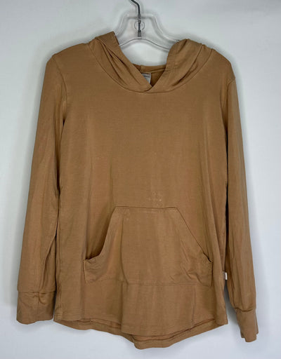 Jax & Lennon Hooded Top, Brown, size 4-5