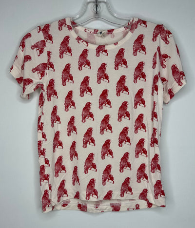 Kate Quinn Parrot Top, Crm Red, size 5