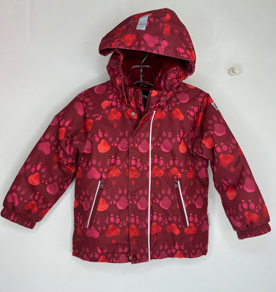 Reima Winter Coat, Red, size 4