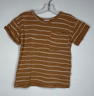 Jax & Lennon Pocket Tee, Stripe, size 3-4