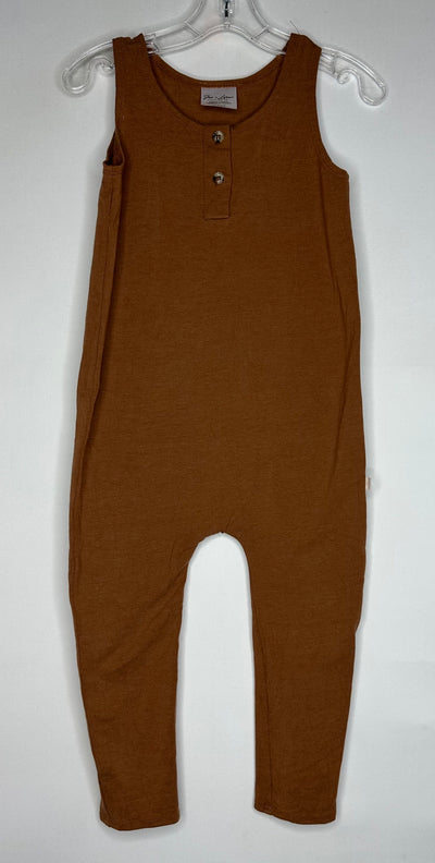 Jax & Lennon Tank Romper, Rust, size 18-24m