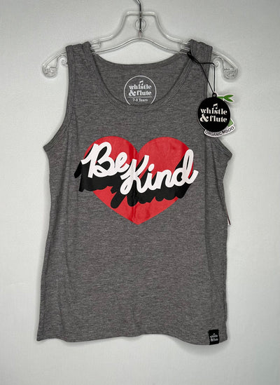 Be Kind Tank Top NWT, Grey, size 7