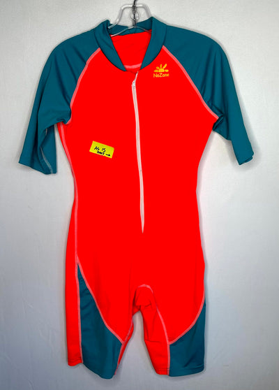 No Zone Sun Suit (As Is), Neon, size 14