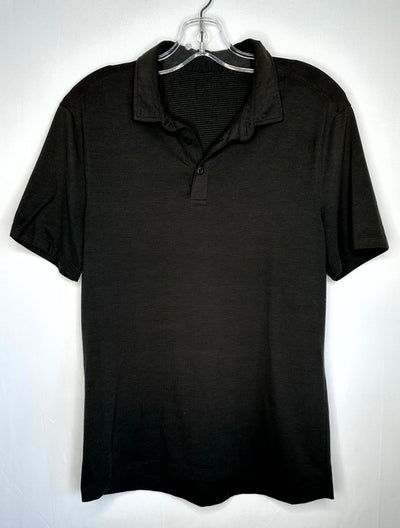 Lululemon S/S Golf Top, Black, size Med