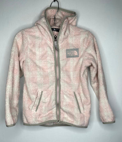 North Face Fleecy Zip Coa, Pink, size 6