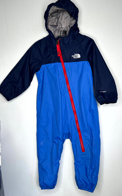 The North Face Rain Suit, Blue/nav, size 12m-18m