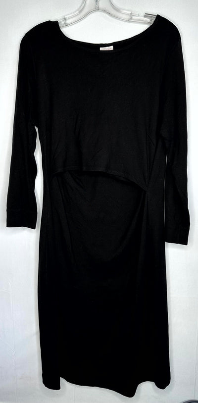Boob Nursing Dress, Black, size XL