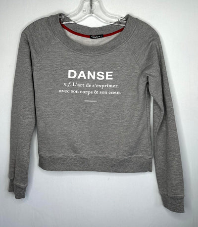Tempo Dance Sweater, Grey, size 14