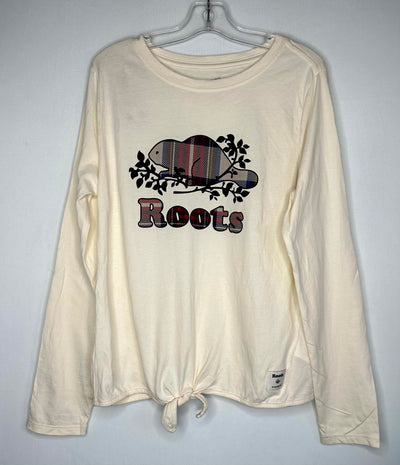 Roots Top, White, size 14