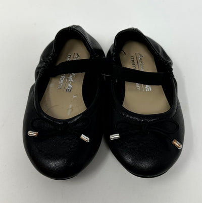 AE Flat Black Shoe, Blk, size 5