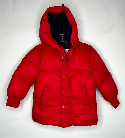 Zara Winter Puffer Coat, Red, size 3-4