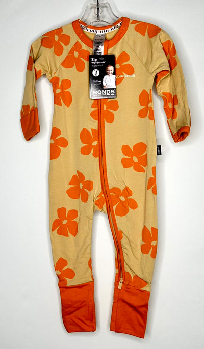 BONDS Wondersuit NEW, Yellow, size 0-3m