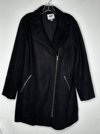 Old Navy 3/4 Coat, Black, size XLarge