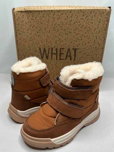Wheat Tex Winter Boot NEW, Cognac, size 12
