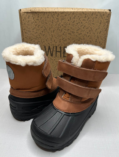 Wheat Tex Winter Boot NEW, Cogn/Blk, size 13