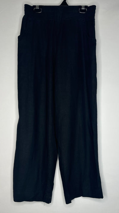 Smoking Lily Linen Pant F, Black, size Med