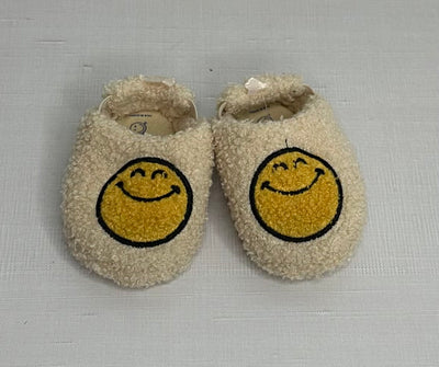 Smile Slippers, Tan, size 6-12m