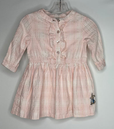 Peter Rabbit Dress, Pink, size 6m-12m