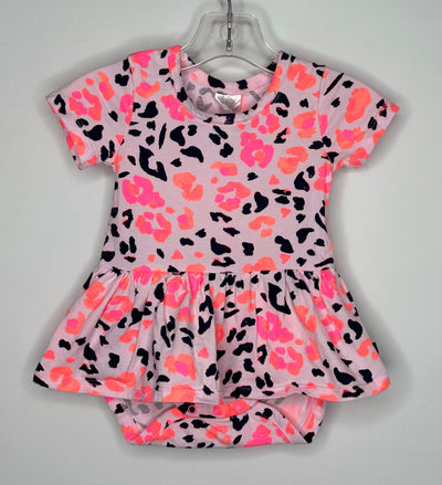 BONDS Onesie Dress, Pink Org, size 3-6m